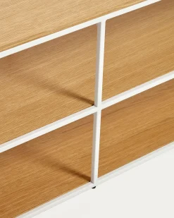 Kave Home Tv-meubel Yoana Naturel/Wit 160cm