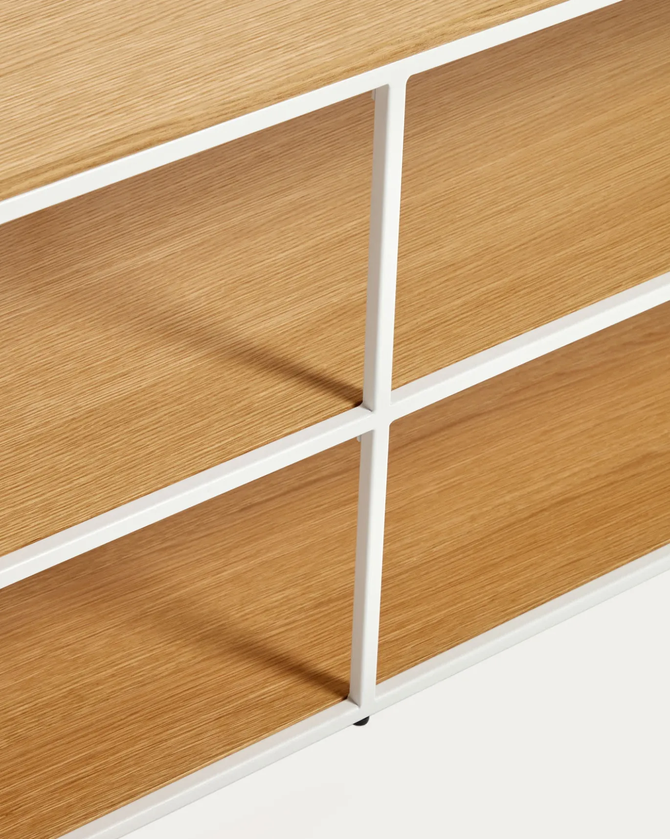 Kave Home Tv-meubel Yoana Naturel/Wit 160cm