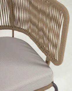 Kave Home Tweezitsbank Nadin Beige Koord 135cm