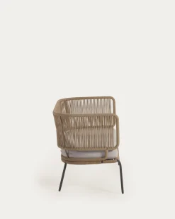 Kave Home Tweezitsbank Nadin Beige Koord 135cm