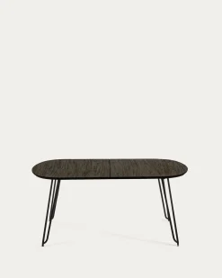 Kave Home Uitschuifbare Eettafel Milan Ovaal 140-220x90cm