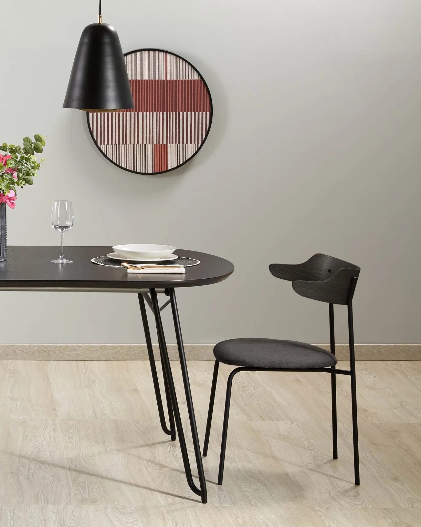 Kave Home Uitschuifbare Eettafel Milan Ovaal 140-220x90cm