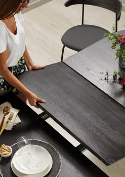 Kave Home Uitschuifbare Eettafel Milan Ovaal 140-220x90cm
