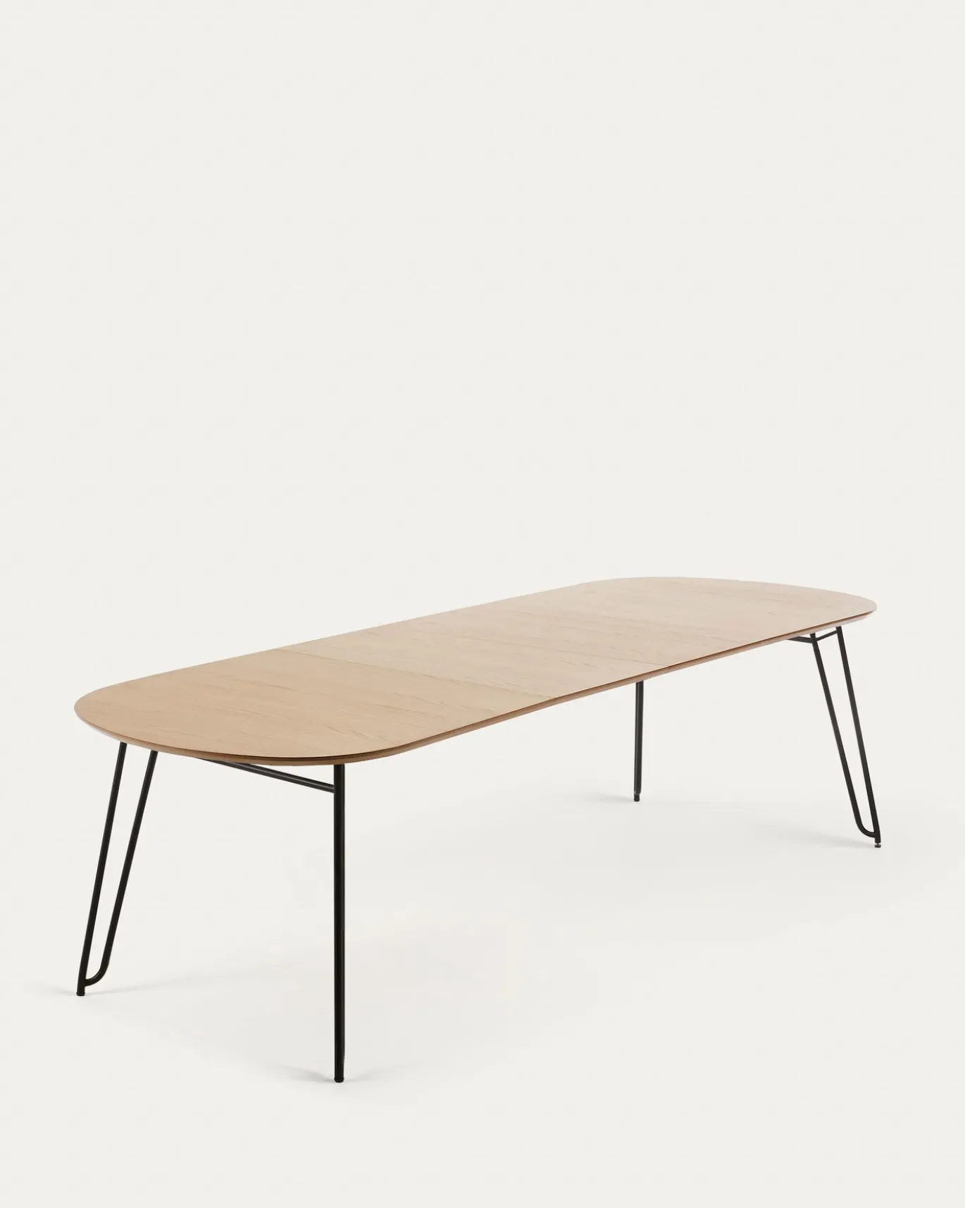 Kave Home Uitschuifbare Eettafel Novac Ovaal 140 (220)x90cm
