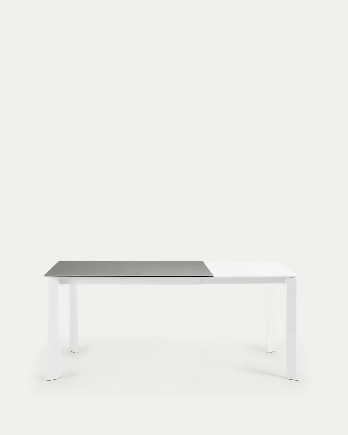 Kave Home Uitschuifbare Keramische Tafel Axis Grijs 120-180cm
