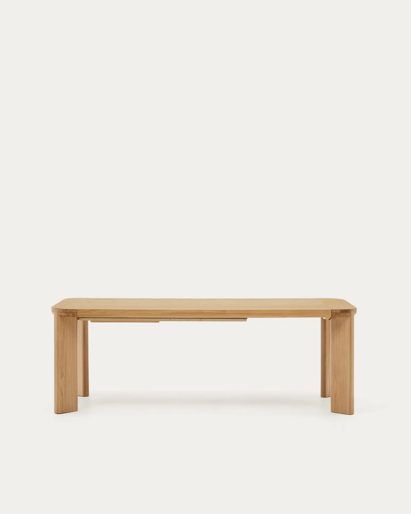 Kave Home Uitschuifbare Tafel Jondal Massief Eikenhout 200-280cm