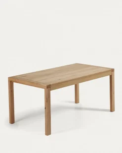 Kave Home Uitschuifbare Tafel Briva Eikenfineer Naturel 180 (230)x90cm