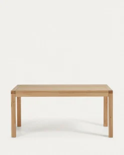 Kave Home Uitschuifbare Tafel Briva Eikenfineer Naturel 180 (230)x90cm