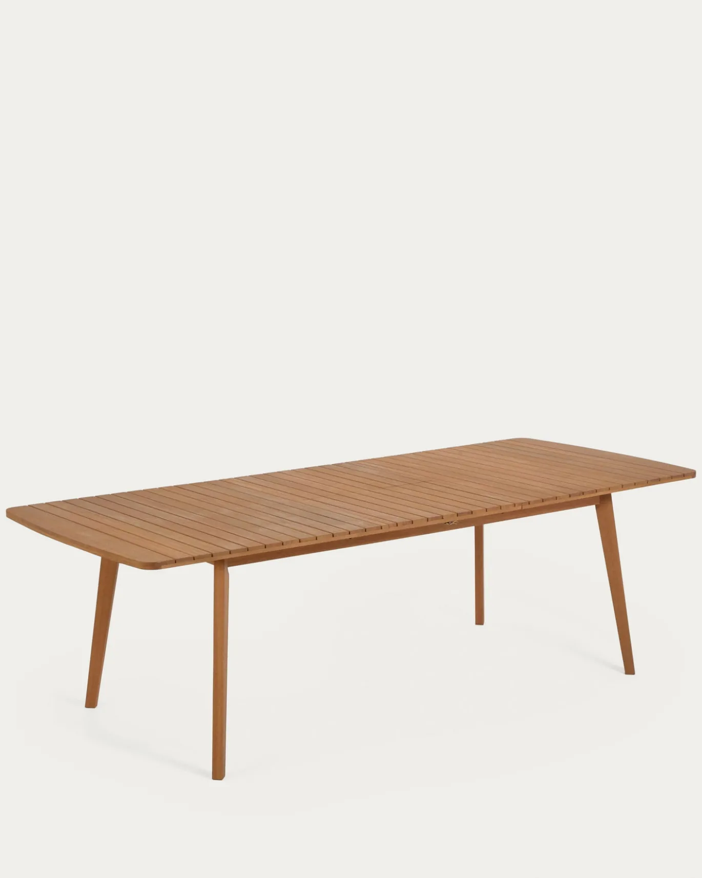 Kave Home Uitschuifbare Tafel Hanzel Massief Eucalyptushout 183-240cm