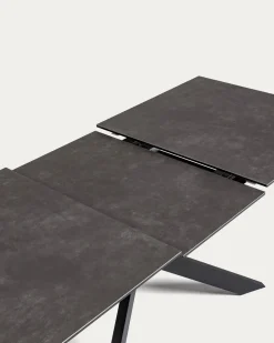 Kave Home Uitschuifbare Tafel Atminda Porselein 160 (210)x90cm