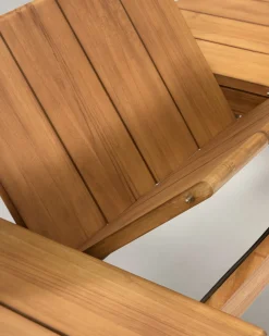Kave Home Uitschuifbare Tuintafel Turqueta Massief Teakhout 220 (294)x100cm