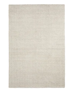 Kave Home Vloerkleed Calira Beige Wol Gevlochten Jacquardmotief 300x200cm