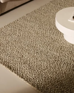 Kave Home Vloerkleed Lubrin Wollen Grijs 200x300cm