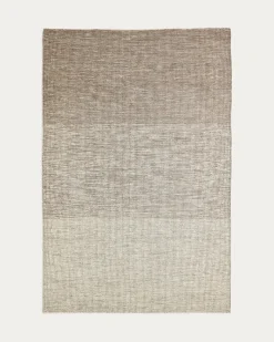 Kave Home Vloerkleed Malenka Bruin Wol 200x300cm