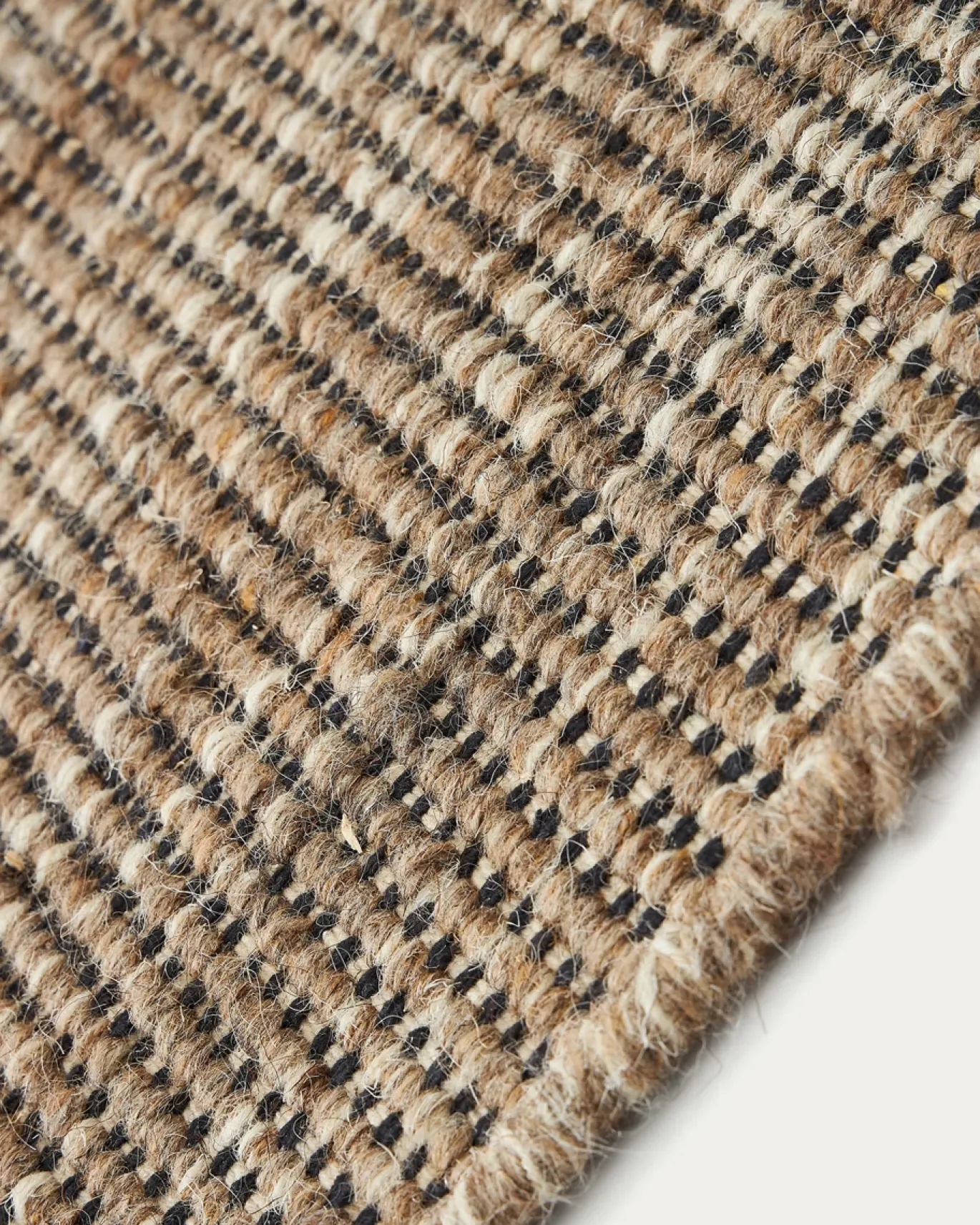 Kave Home Vloerkleed Malenka Bruin Wol 200x300cm