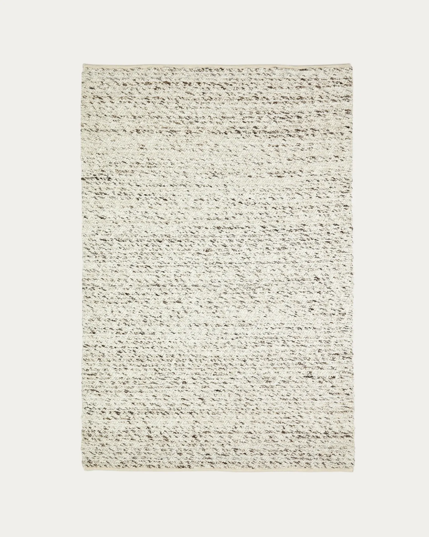 Kave Home Vloerkleed Manilva Wol Bruin 200x300cm