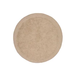 Kave Home Vloerkleed Marely Wol Beige Ø200cm
