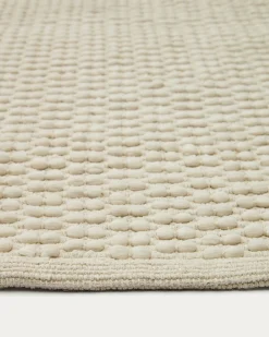 Kave Home Vloerkleed Mascarell Katoen Wit 200x300cm