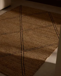 Kave Home Vloerkleed Vallalta Jute 160x230cm