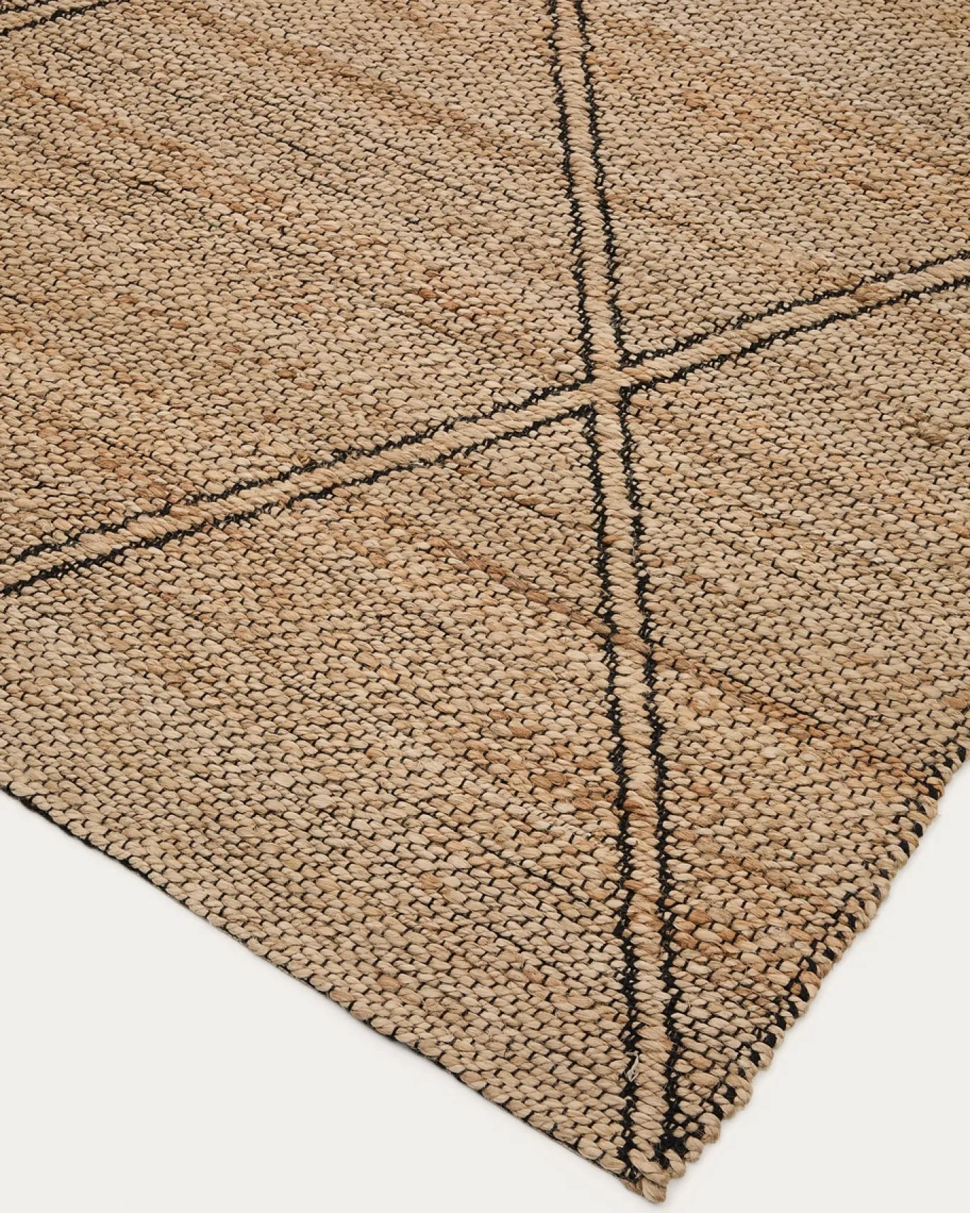 Kave Home Vloerkleed Vallalta Jute 160x230cm