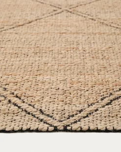Kave Home Vloerkleed Vallalta Jute 160x230cm