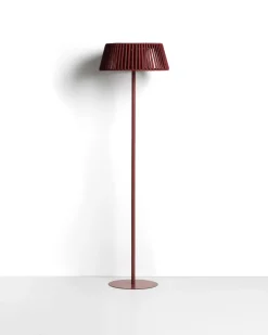 Kave Home Vloerlamp Aldet Outdoor Touw Metaal Terracotta Ø46cm