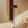 Kave Home Vloerlamp Aldet Outdoor Touw Metaal Zwart Ø46cm