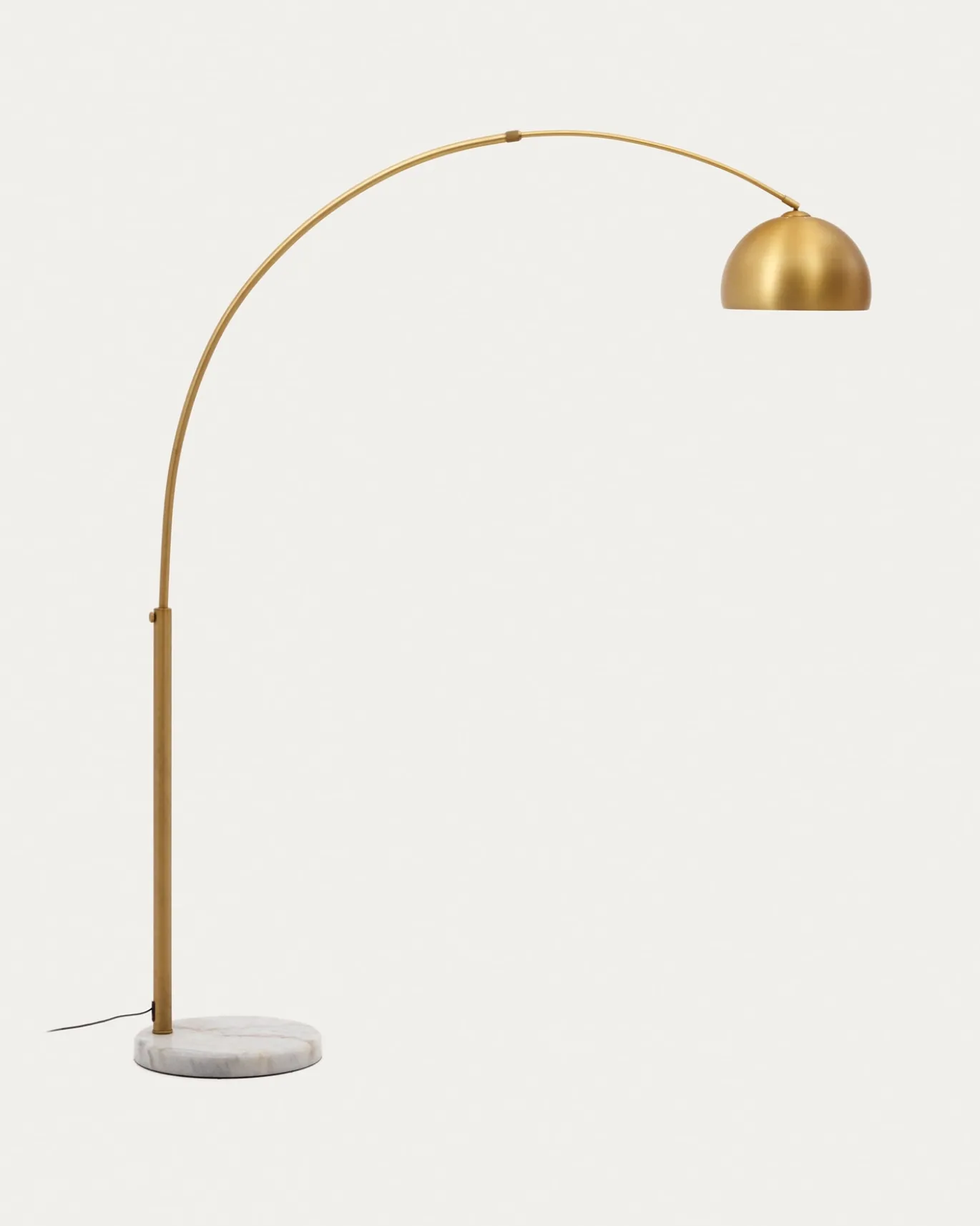 Kave Home Vloerlamp Madali Metaal Messing