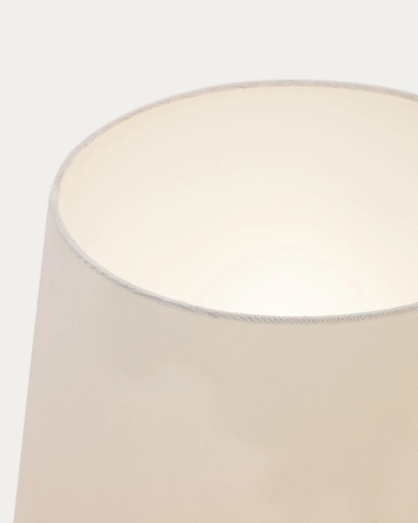Kave Home Vloerlamp Marga Massief Hout Naturel