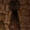 Kave Home Vloerlamp Reiba Zwart op Zonne-Energie