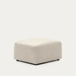 Kave Home Voetsteun Neom Beige 75x64cm