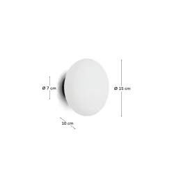 Kave Home Wandlamp Bamila Glas Ø15cm