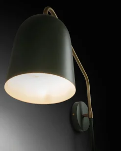 Kave Home Wandlamp Stalen Audrie met Groene