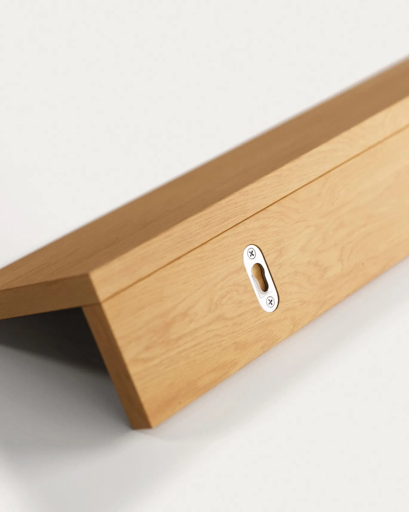 Kave Home Wandplank Abilen Eikenfineer 120x15cm