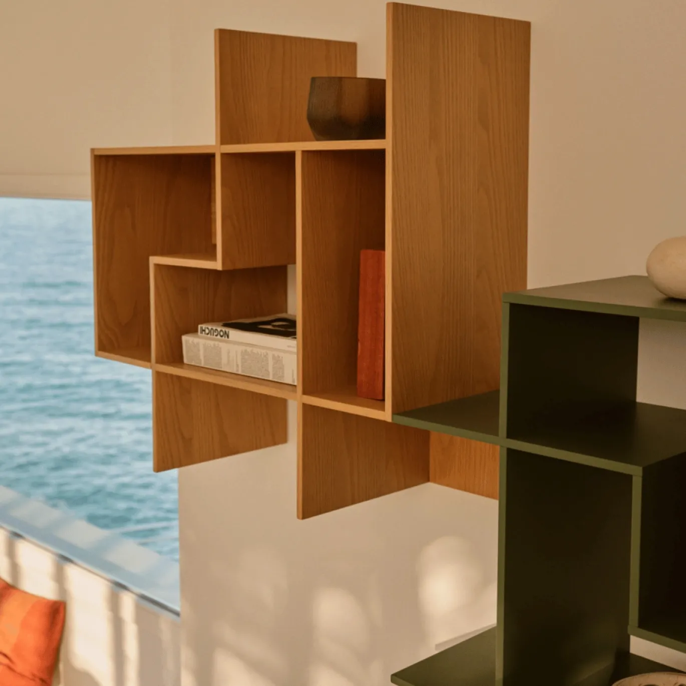 Kave Home Wandrek Ina Modulair Eiken Naturel 80cm