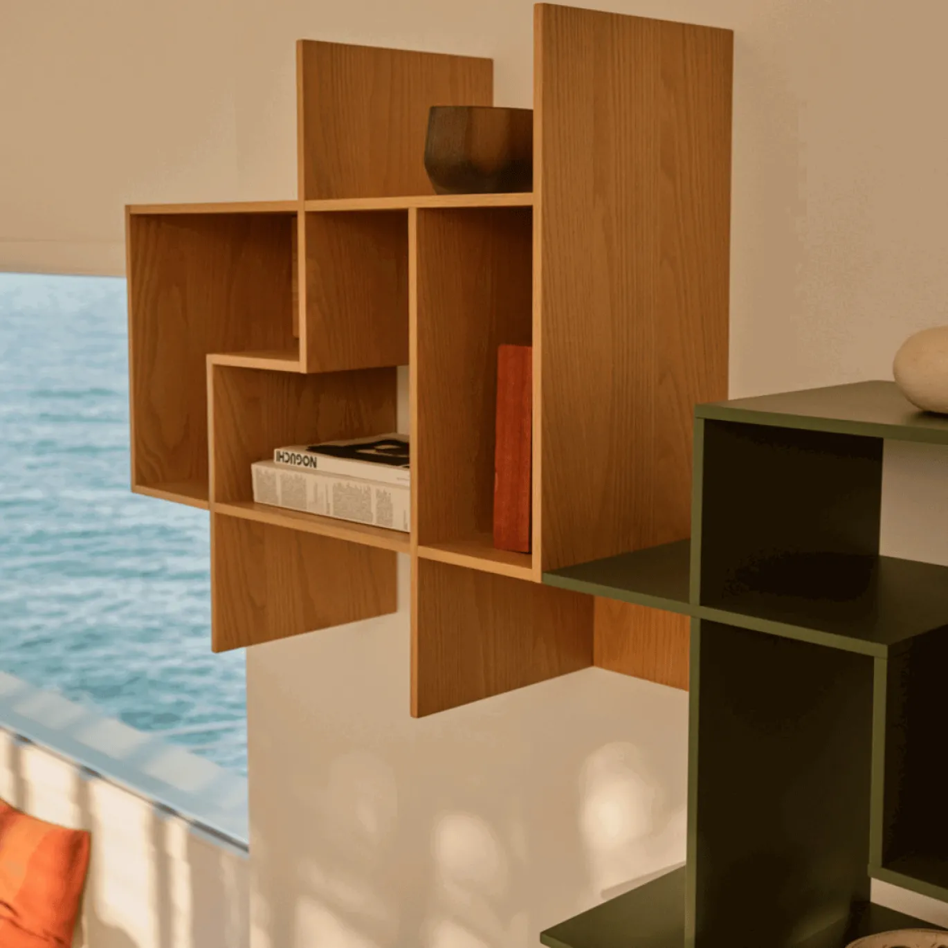Kave Home Wandrek Ina Modulair Eiken Naturel 80cm