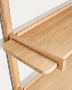 Kave Home Wandrek Modulair Sitra 6 Planken Eikenhout 90cm