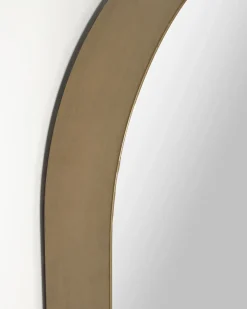 Kave Home Wandspiegel Tiare Goud 100cm