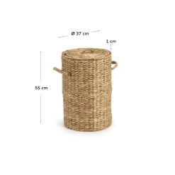 Kave Home Wasmand Yessira Natuurlijke Vezels 55cm