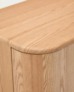 Kave Home Wastafelmeubel Salaya Essenfineer 90cm