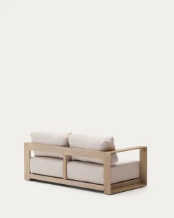 Kave Home 2-zitsbank Ambra Acaciahout 174cm