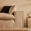 Kave Home 3-zitsbank Anarela Beige Linnen 280cm