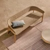 Kave Home 3-zitsbank Arinella Acaciahout Naturel 167cm