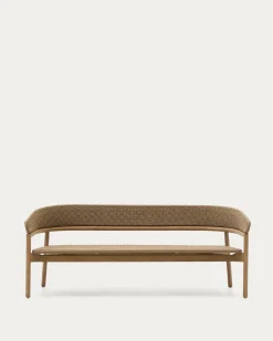 Kave Home 3-zitsbank Arinella Acaciahout Naturel 167cm