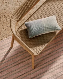 Kave Home 3-zitsbank Arinella Acaciahout Naturel 167cm