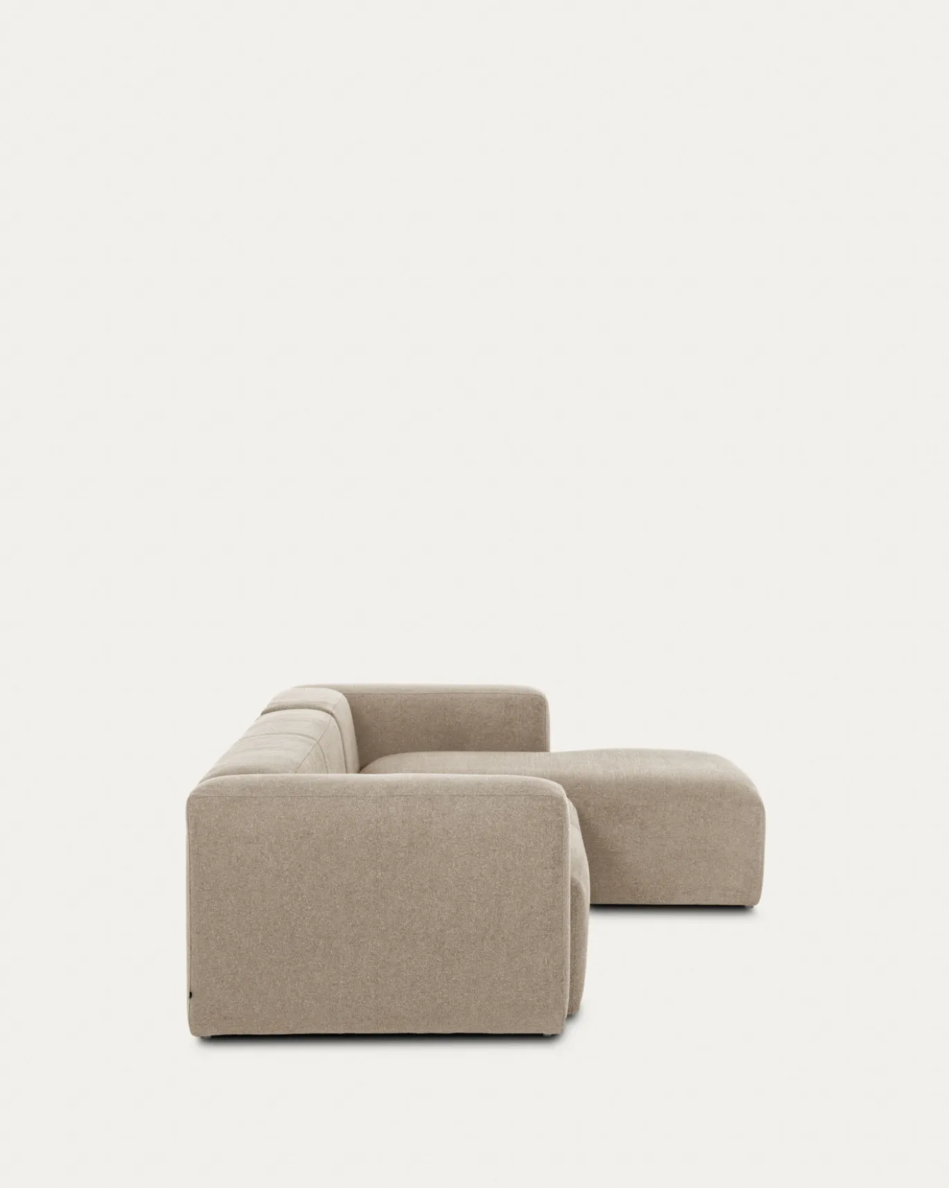 Kave Home 4-zitsbank Blok Beige Ecru Chaise Longue Rechts 330cm