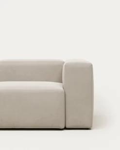 Kave Home 2-zitsbank Blok Beige Ecru 210cm