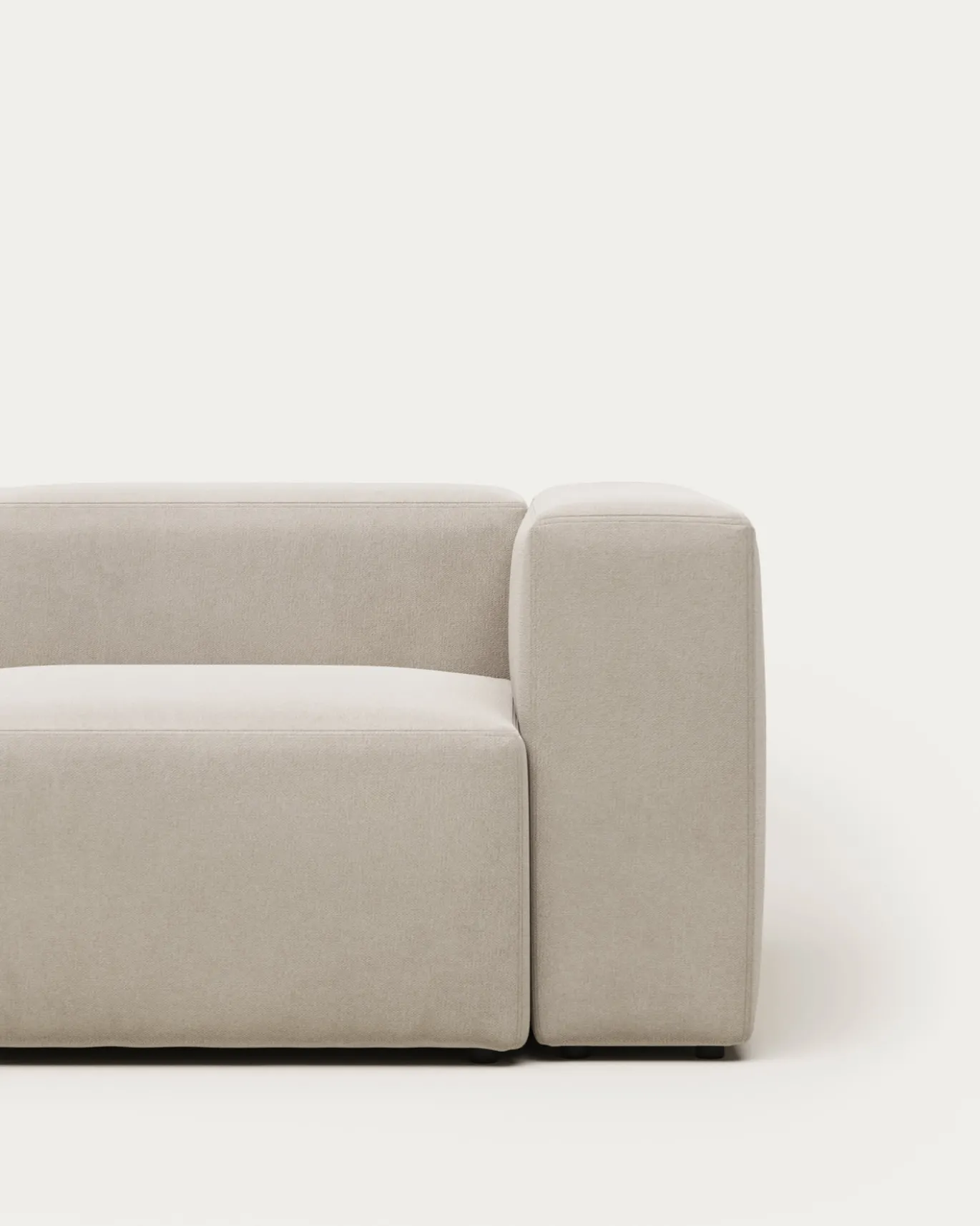 Kave Home 3-zitsbank Blok Beige Ecru 240cm