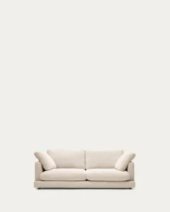 Kave Home 3-zitsbank Gala Beige 210cm