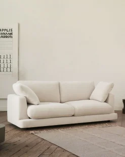 Kave Home 3-zitsbank Gala Beige 210cm